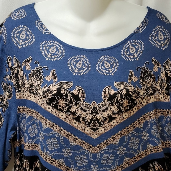 Free People Open Back Ruffle Hem Mini Dress … - Picture 3 of 10